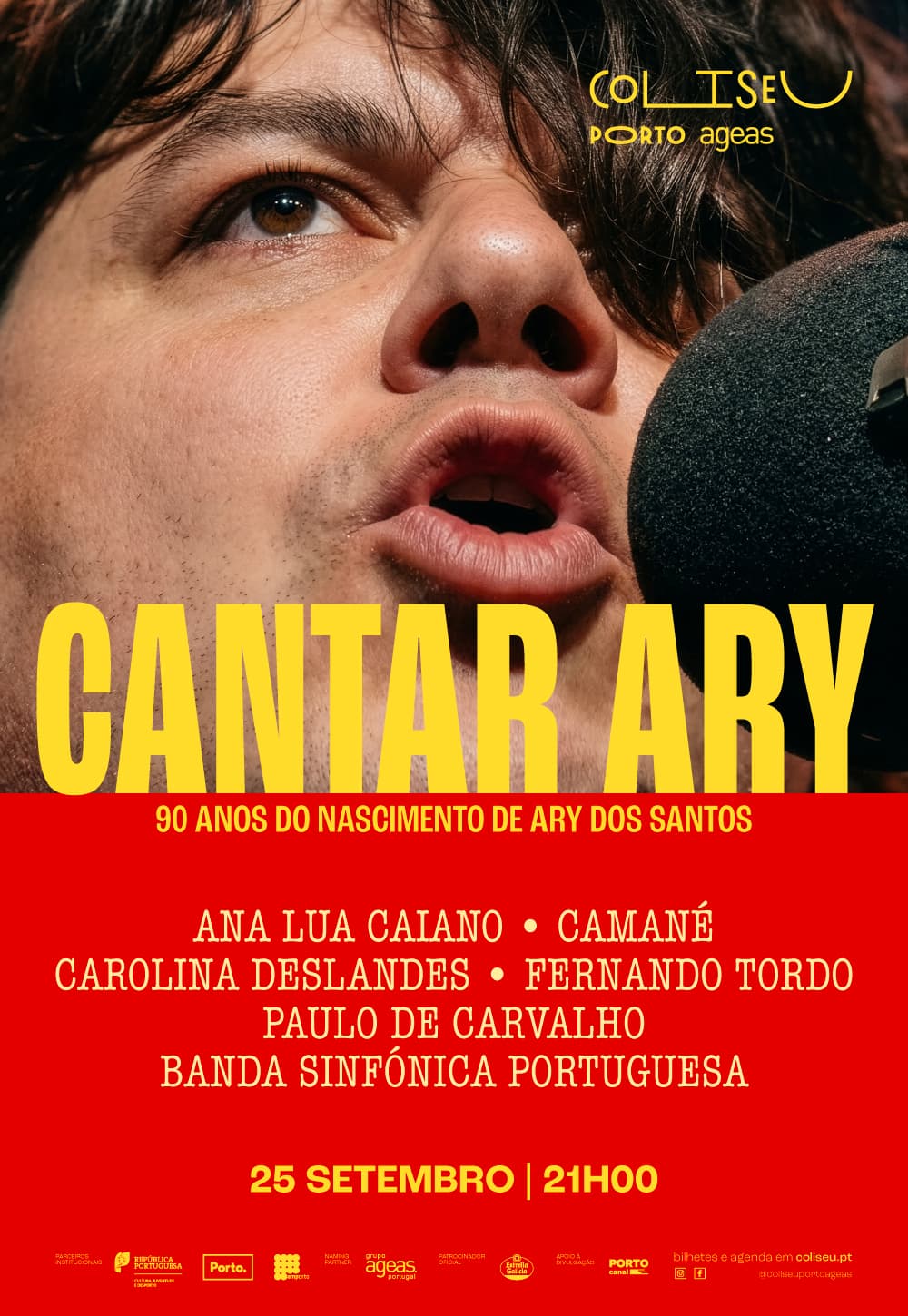 Cantar Ary: 90 anos de Ary dos Santos
