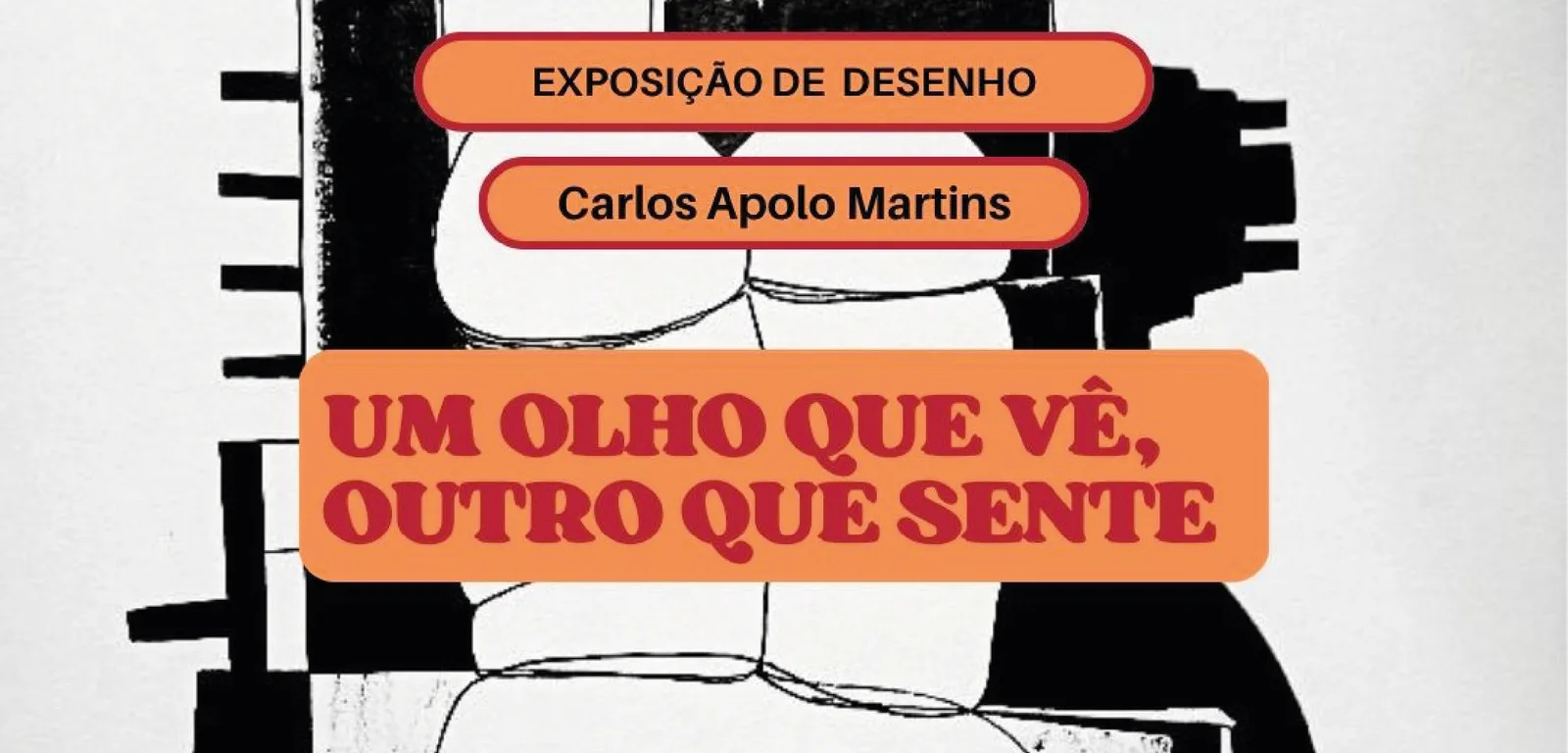Exposição "Um olho que se vê, outro que se sente" de Carlos Apolo Martins